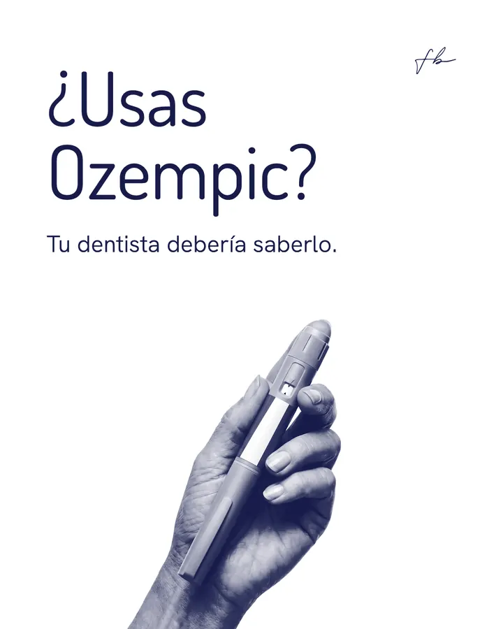 Lámina 1: ¿Usas Ozempic? Tu dentista debería saberlo.