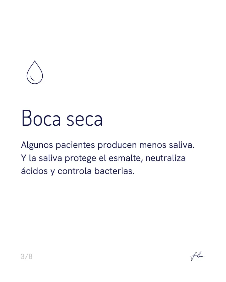 Lámina 3: Boca seca