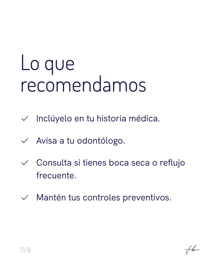 Lámina 7: Lo que recomendamos